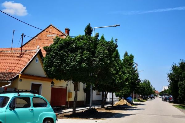 Javna rasvjeta ulice Stjepana Radića, Vinkovci
